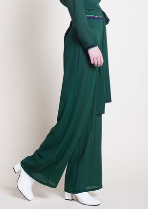 GREEN MEDLEY TROUSERS