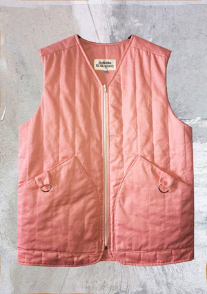 PINK QUILTED VEST